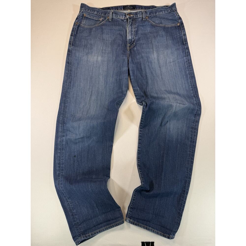 Lucky Brand 329 Classic Straight Jeans 38x32 Medium Wash